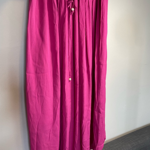 Chic Fuchsia Maxi Skirt - Picture 3 of 6